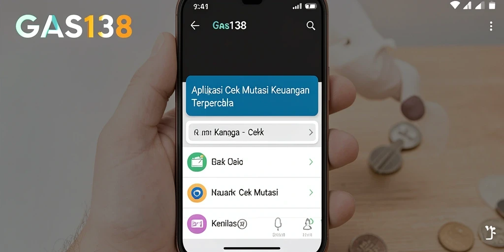 Antarmuka GAS138 yang sederhana dan intuitif untuk Cek Mutasi.