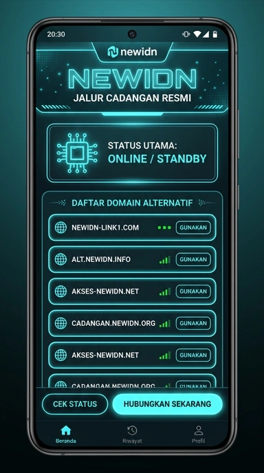 Tampilan link alternatif newidn